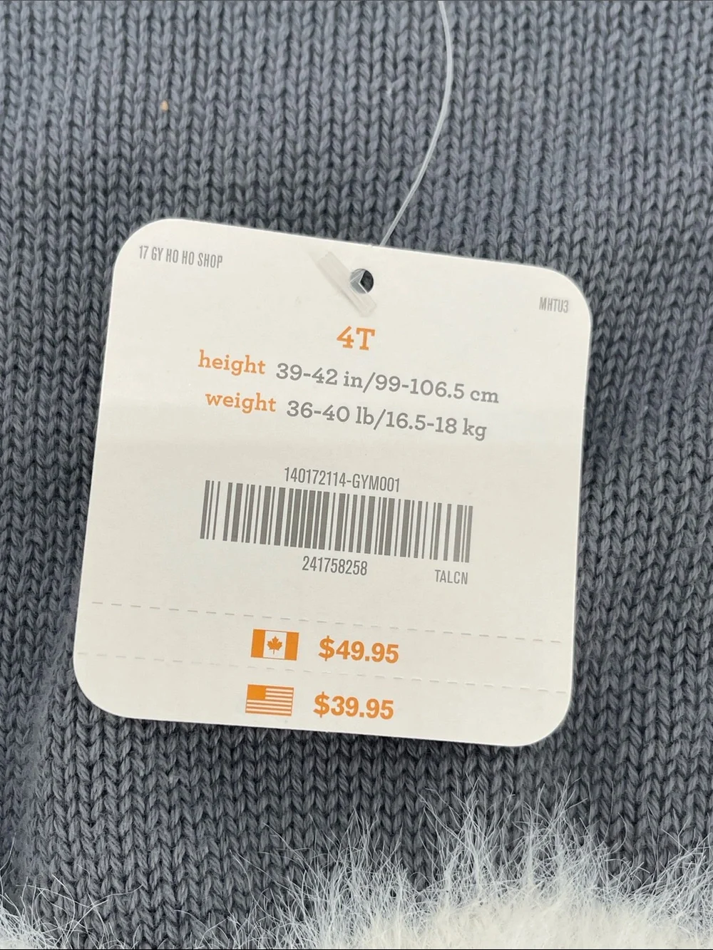 Gymboree Girl’s Polar Bear Sweater Dress 4T